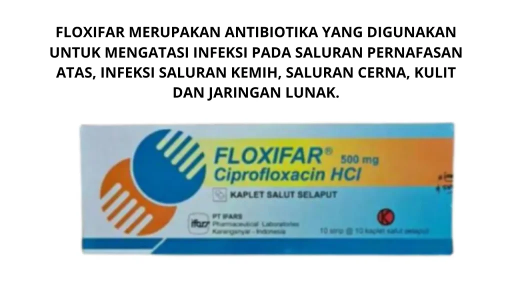 Apa itu Floxifar Obat Antibiotik Ciprofloxacin untuk Infeksi Serius